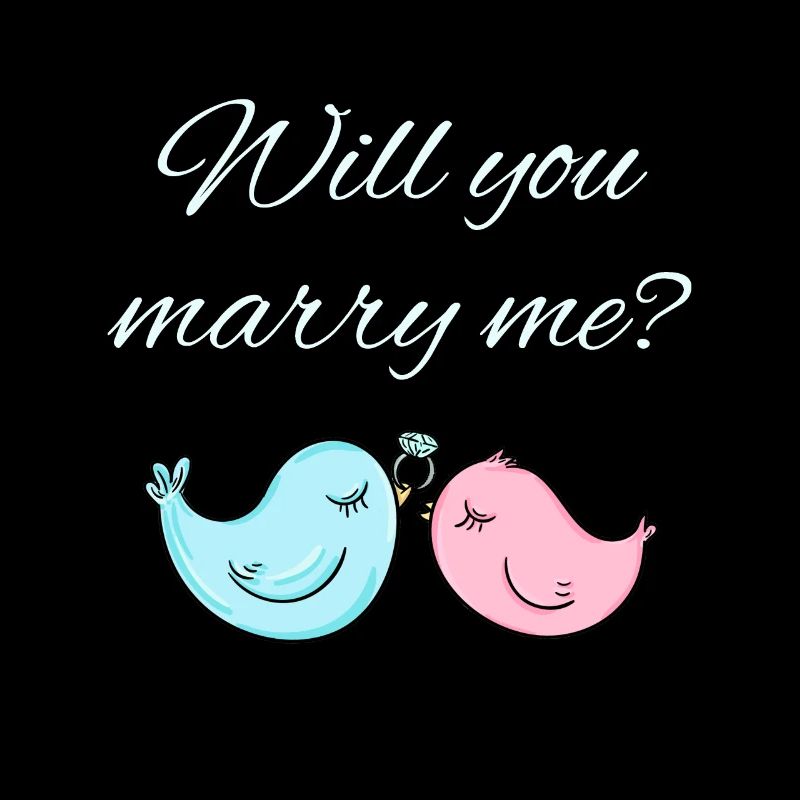 Demande de mariage