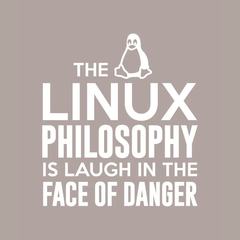 Linux Geek Philosophie Programmierer