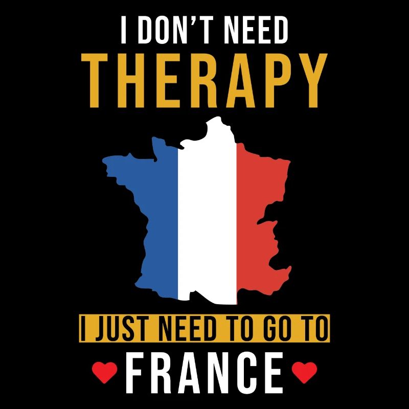 Frankreich Urlaub Spruch lustig