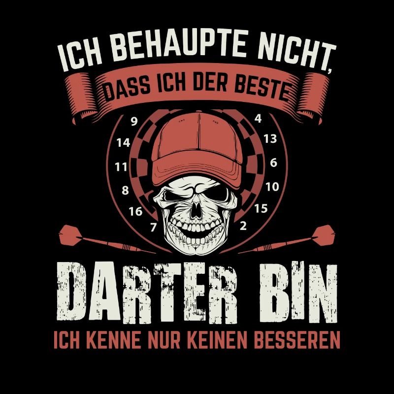 Dart Darts | Darter Darten Dartspieler Geschenk