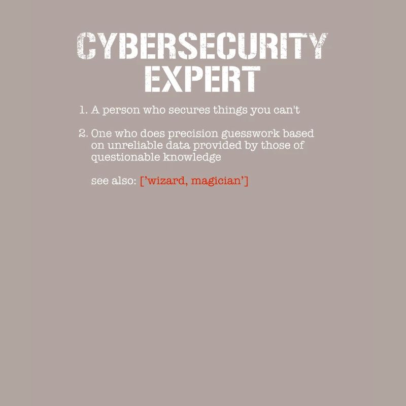 Cybersecurity Expert Definition, cyber security
