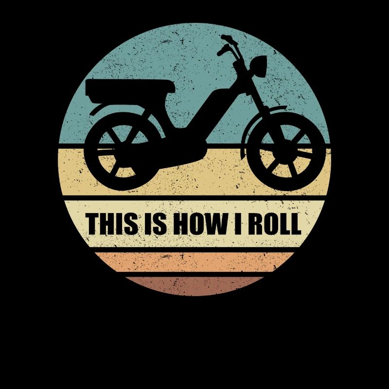 Moped Mofas Moped Rider Moped Mopeds Gift