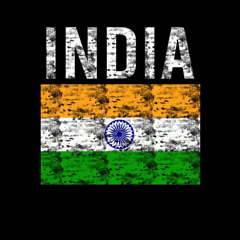 Inde drapeau vintage