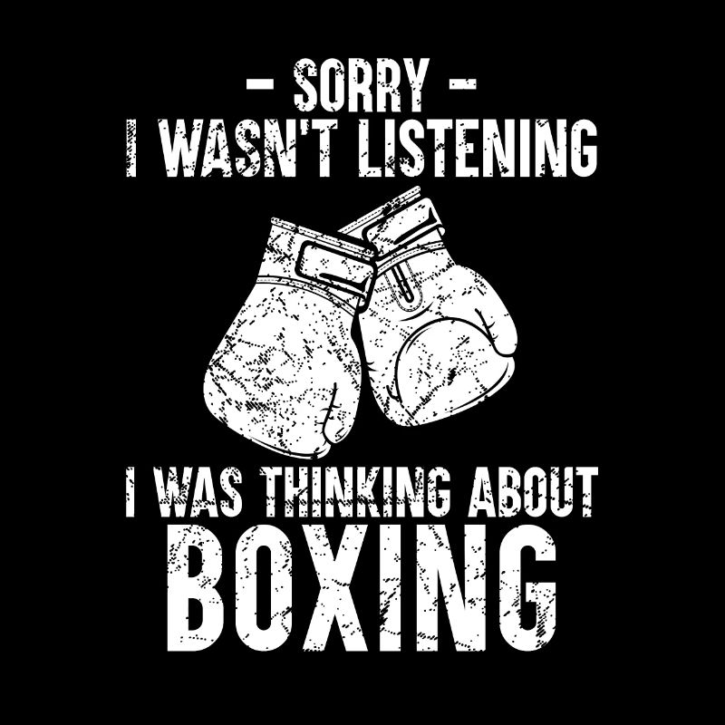 Boxer Geschenk Boxen Spruch