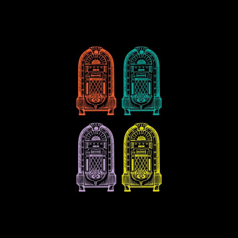 Jukebox Retro Vintage Musikbox DJ