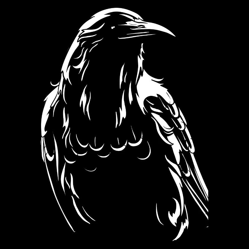 Corbeau blanc