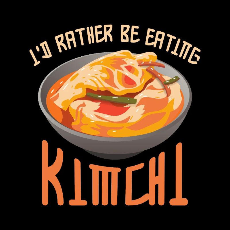 Kimchi Drôle I’d rather be heating kimchi