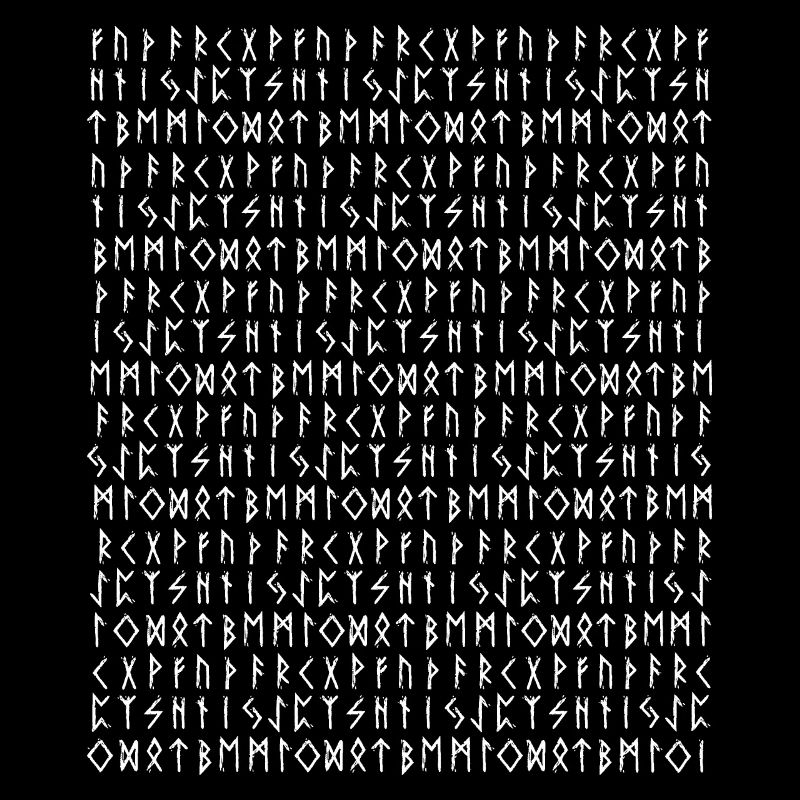 24 Elder Futhark Rune Series Background