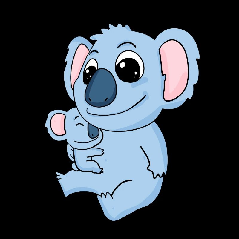 Famille - Koala avec bébé - Koala