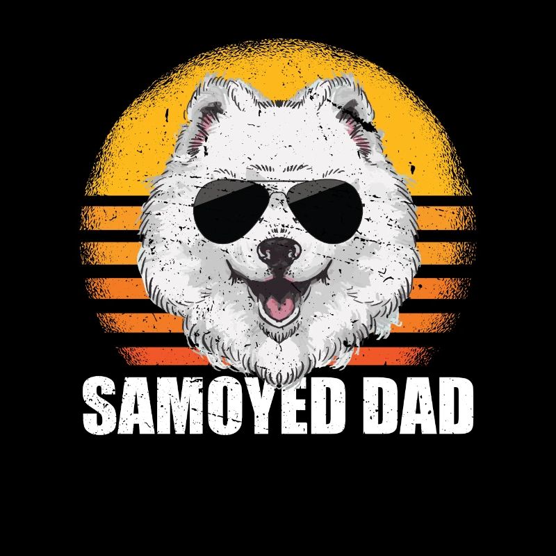 Samojede Dad | Herrchen Hundebesitzer Geschenk