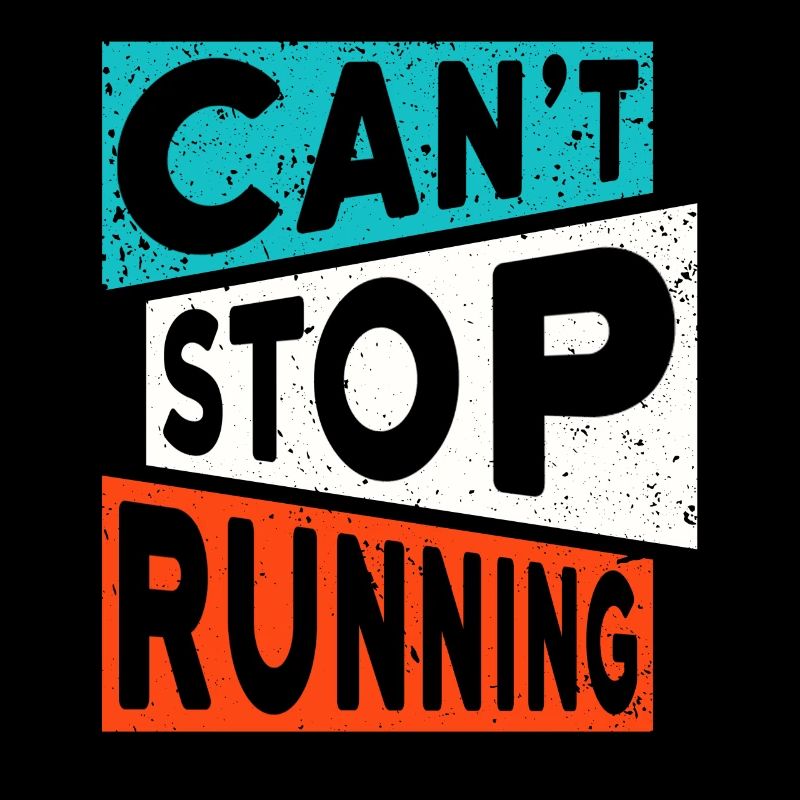 COURIR COURIR Jogging NE PEUT PAS ARRÊTER DE COURIR