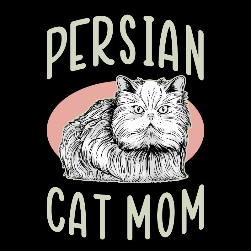 Chat persan maman chat propriétaire cadeau