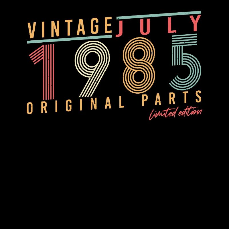 Retro 1985 Juli