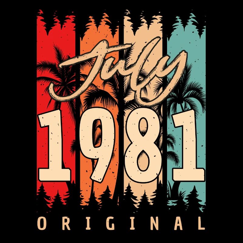 Année de construction 1981 en juillet
