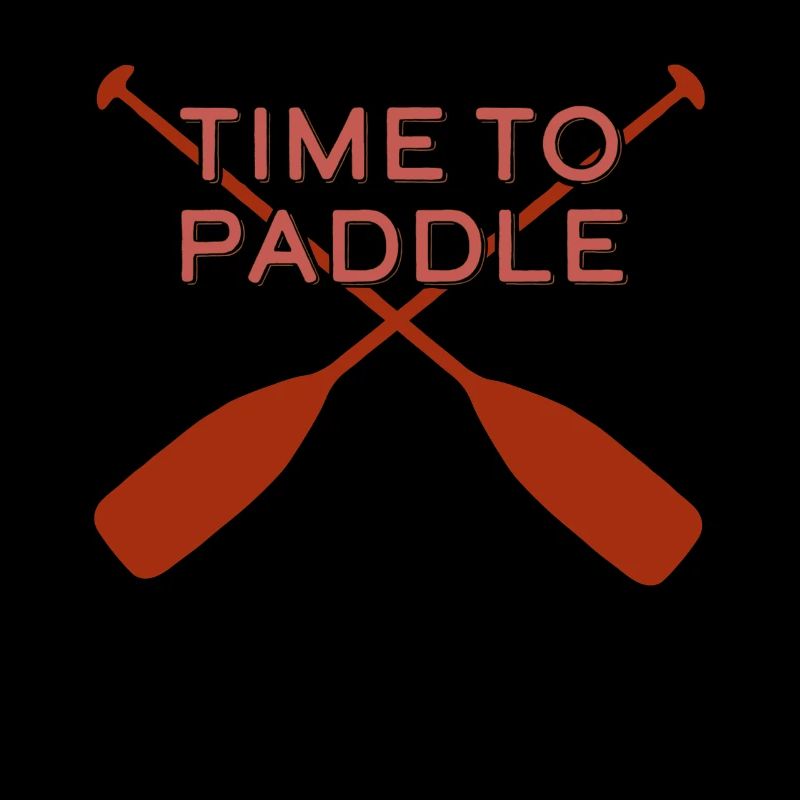 Il est temps de pagayer canoë cadeau de canoë en eau vive
