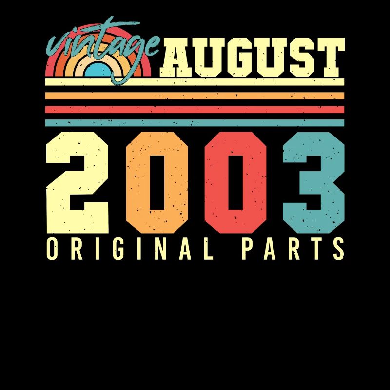 Mois de naissance Août 2003