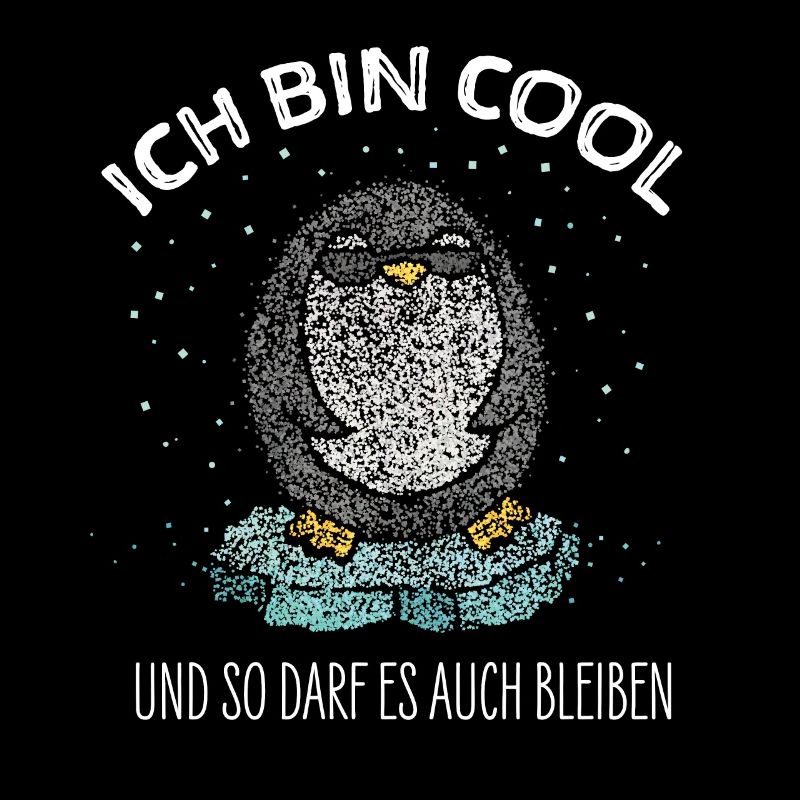 Cooler Pinguin Antarktis Eisscholle Pinguinfan