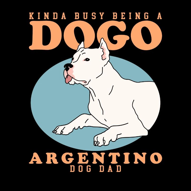 Dogo Argentino Dad Hundebesitzer Geschenk
