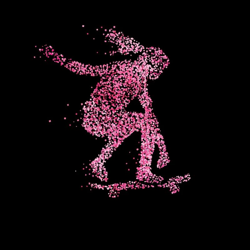 Skateboarder Skater Longboarding Halfpipe