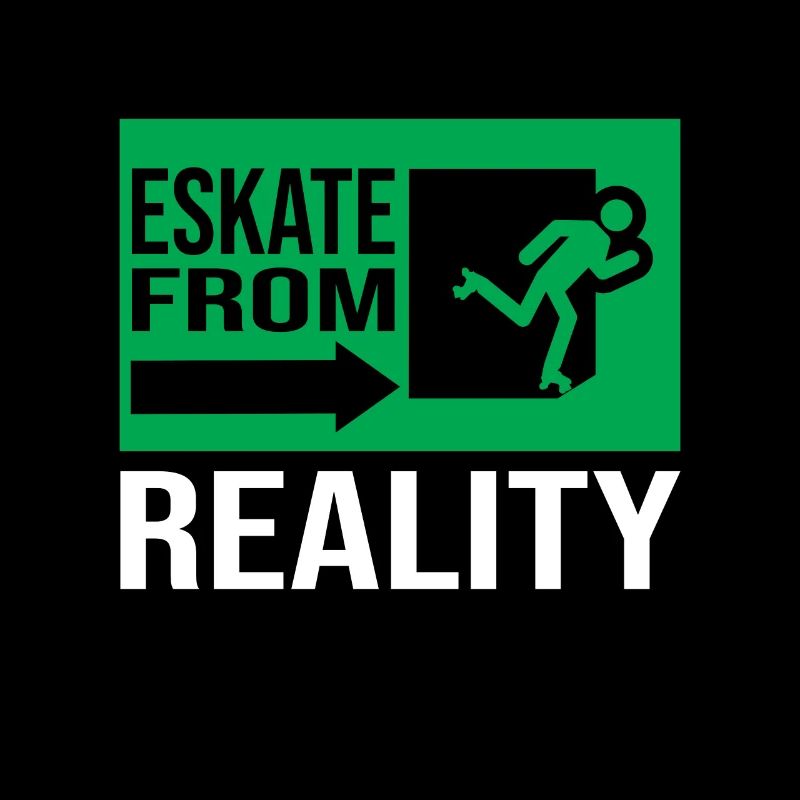Skaters Eskate From Reality - Fun Rollerskate