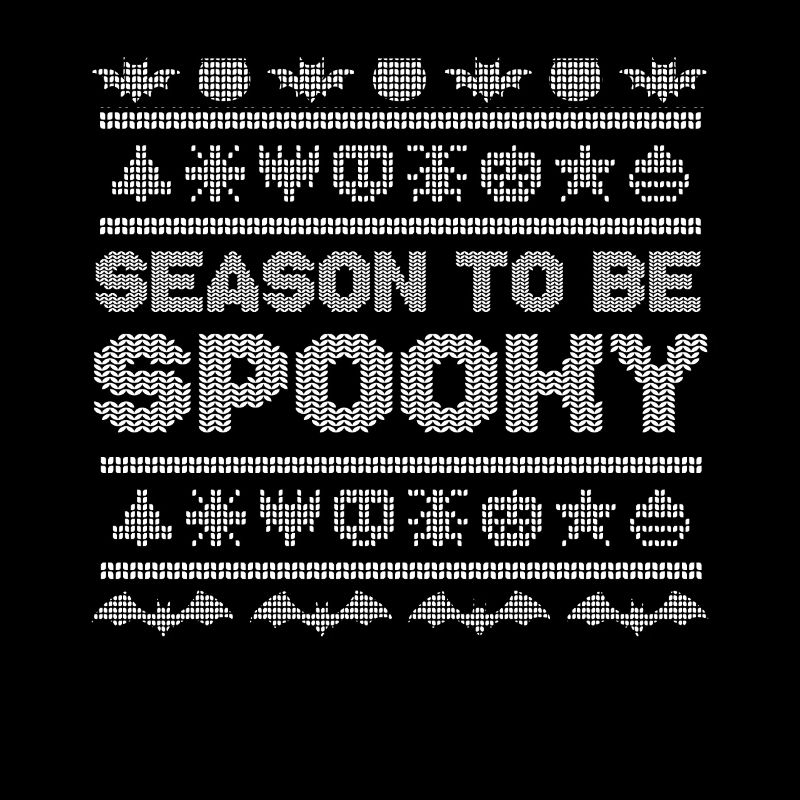 Motif de point Créatures drôles Spooky Halloween