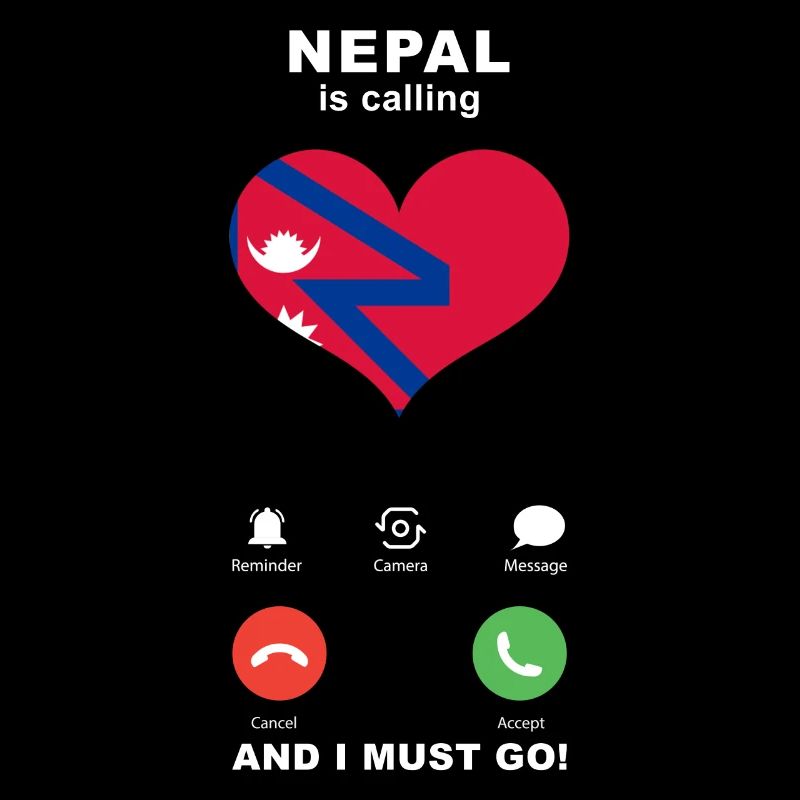 Nepal is calling Nepal Herz Souvenir
