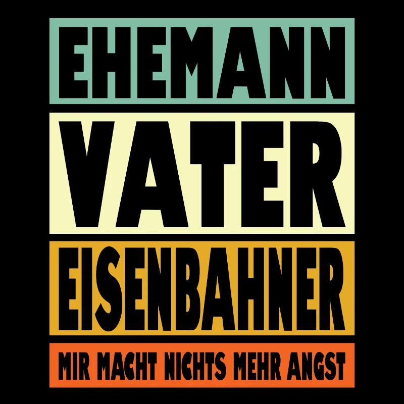 Eisenbahner Vater Ehemann Held