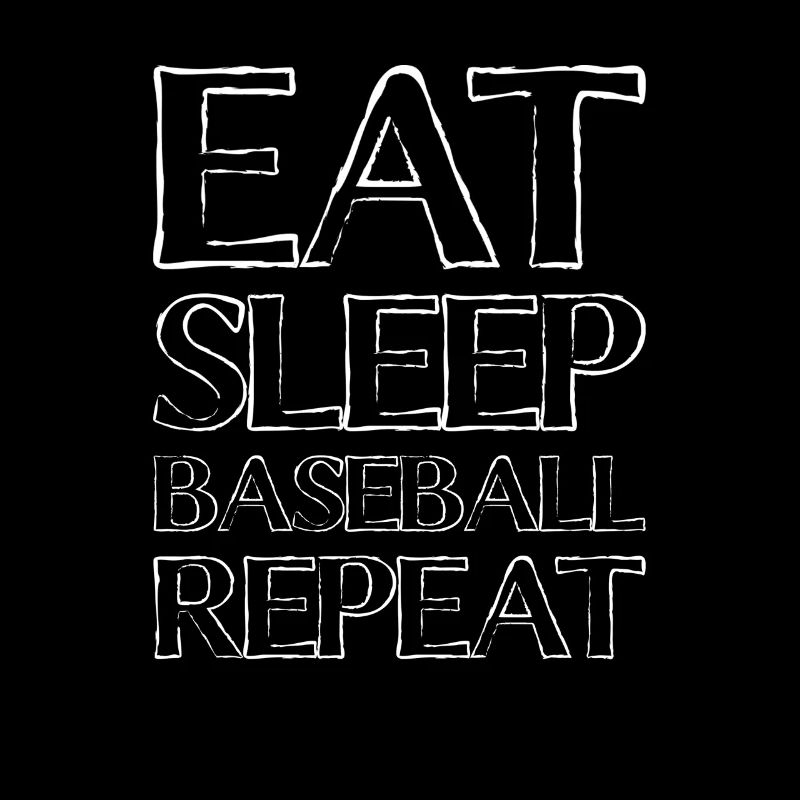 Manger du baseball du sommeil