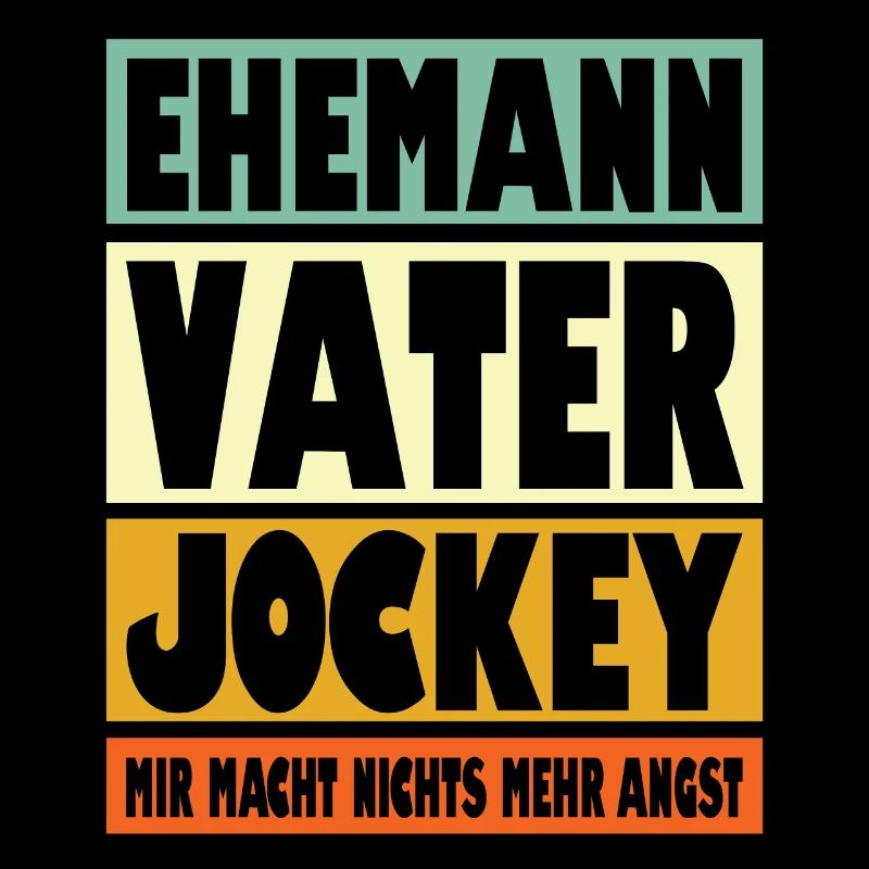 Jockey Vater Ehemann Held