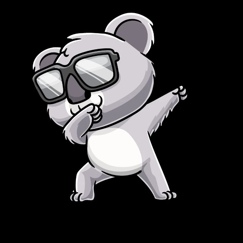 Dabbing Koala Mit Sonnenbrille