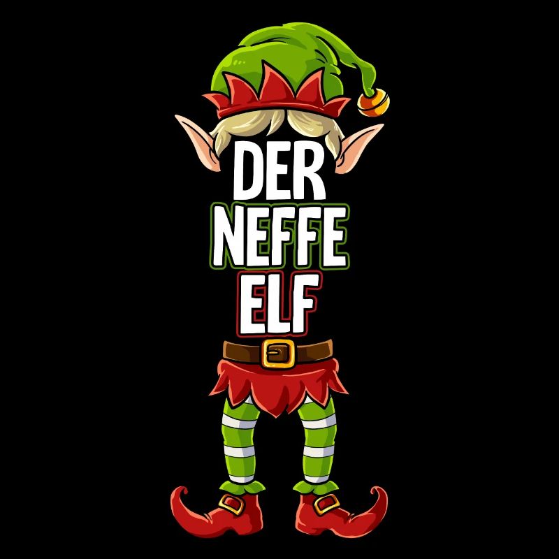 Neffe Elf Partnerlook Weihnachten