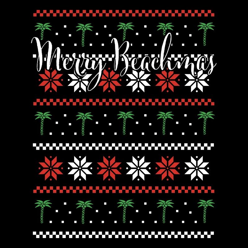 Merry Beachmas Palm Beach Nordic Patterns