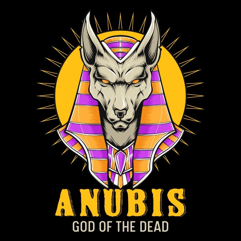 Anubis Soleil Dieu des Pyramides Mortes Égypte Souv