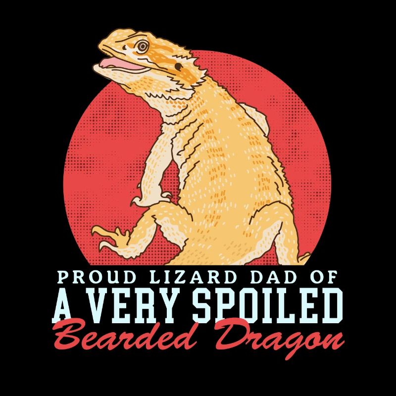 Bartagame Papa | Bearded Dragons Reptiles Gift