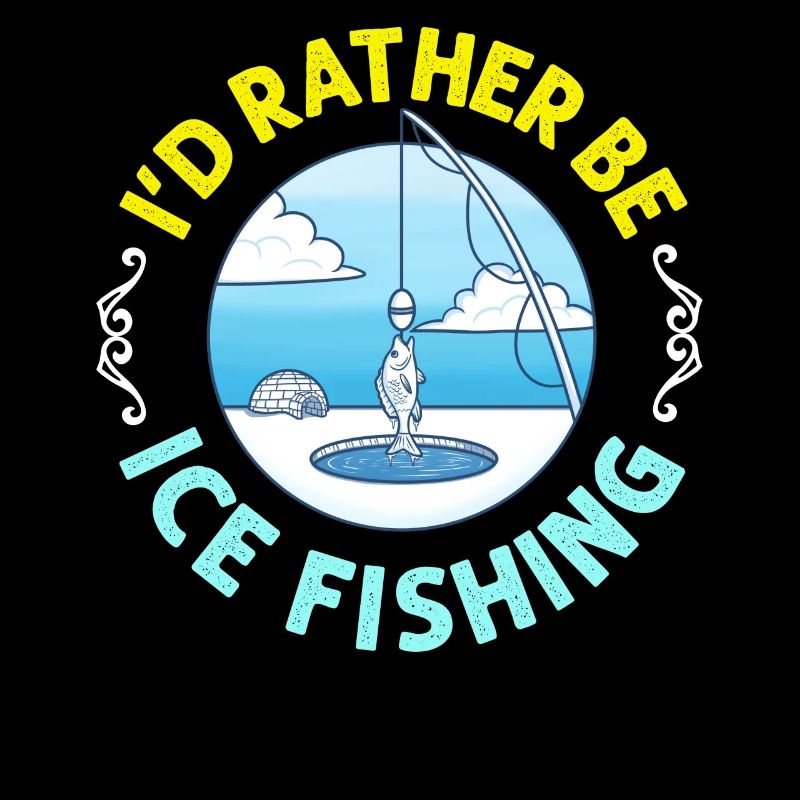 Eisfischen Fischer Eislöcher Eisbohrer Eis Fischen