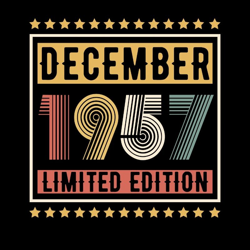 Millésime Décembre 1957 Edition Limitée Anniversaire