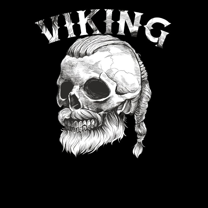 Odin Viking Cranium Warrior Viking Skull