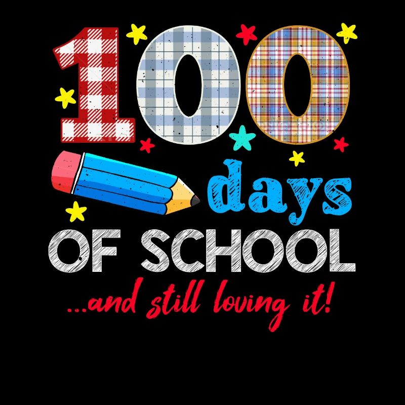 Plaid 100e jour toujours aimant 100 jours d’école