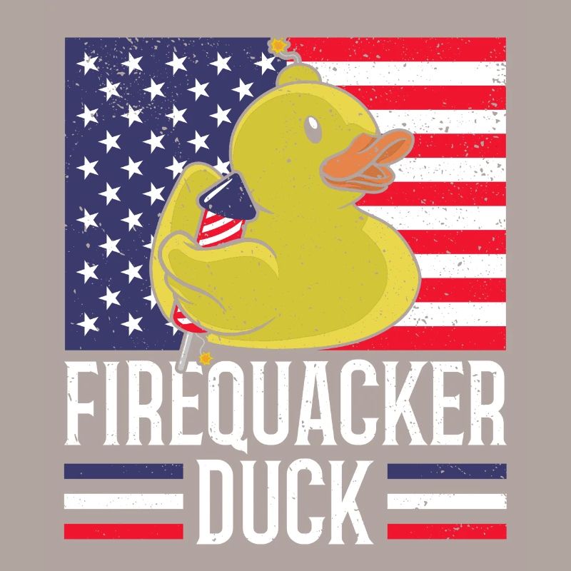 Firequacker Duck 4. Juli Firecracker