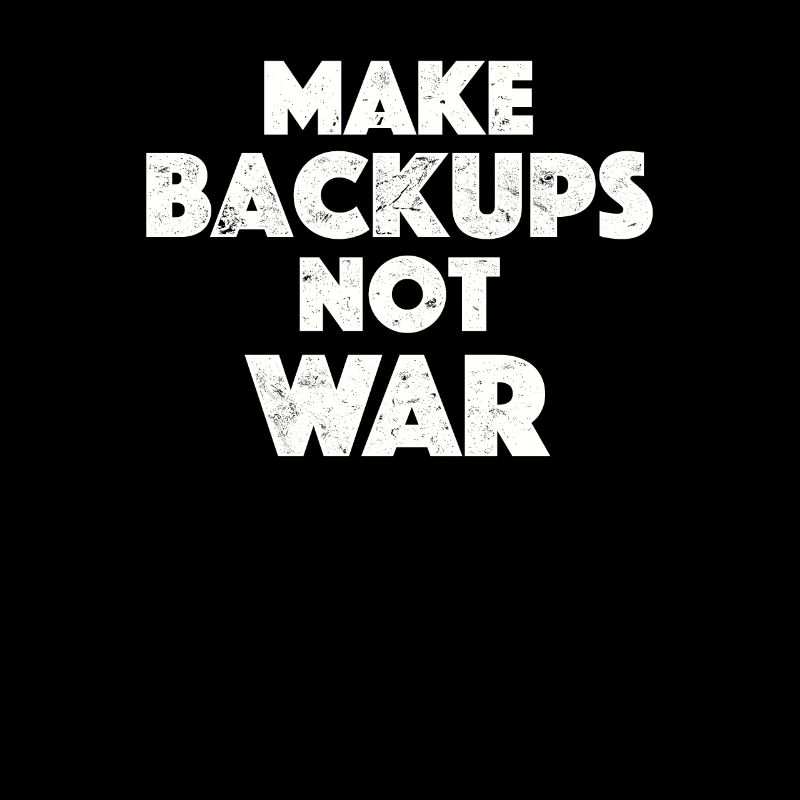 Admin Make Backups Daten Sicherung IT Informatiker