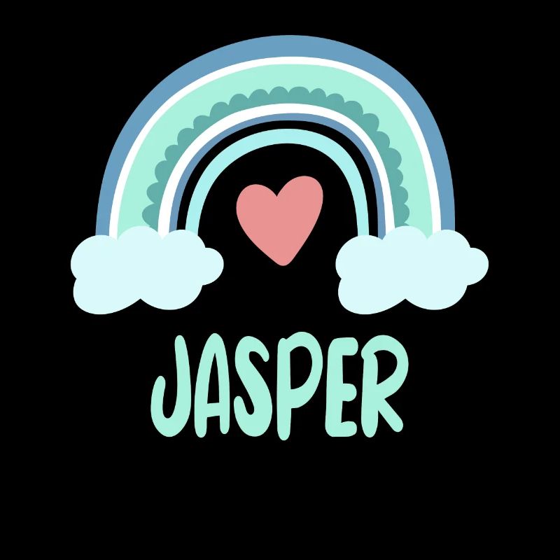 Jasper Name Regenbogen Baby