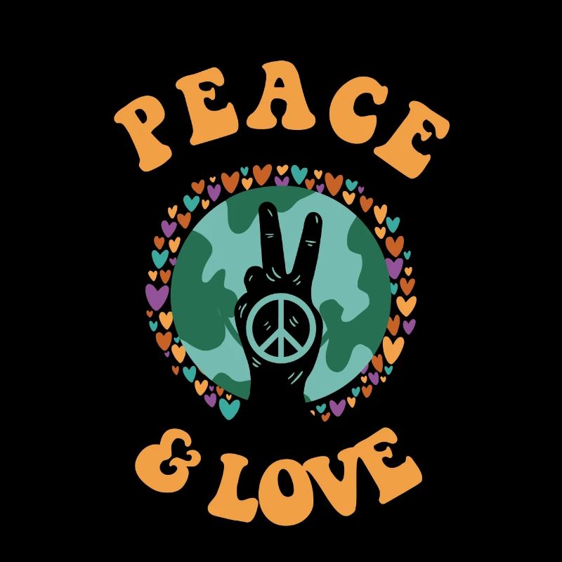 Hippie Cadeau Acidhead Flowerpower Hippi Hippy