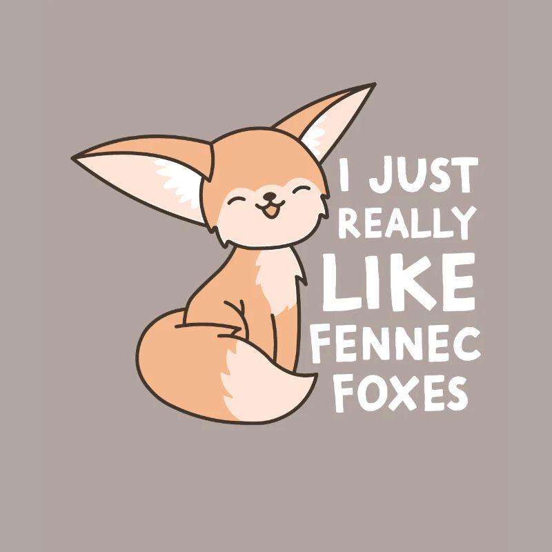 Fennec Fox Ich mag Fennec Foxes einfach sehr