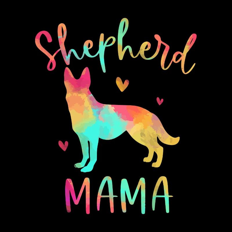 Schäferhund Mama Bunte Deutsche Schäferhund Geschenke Hund M