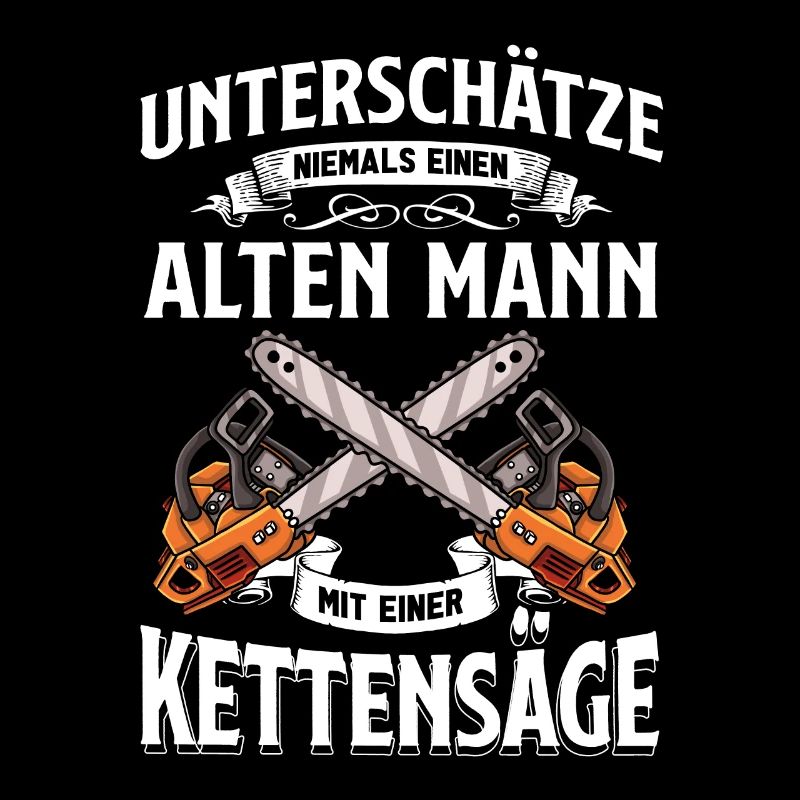 Holz Geschenke Chainsaw Kettensäge Waldarbeiter