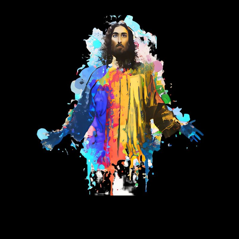 Jésus coloré
