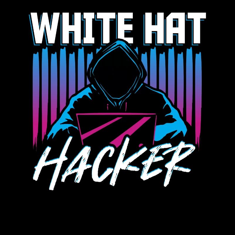 White Hat Hacker Hacking Internet Network