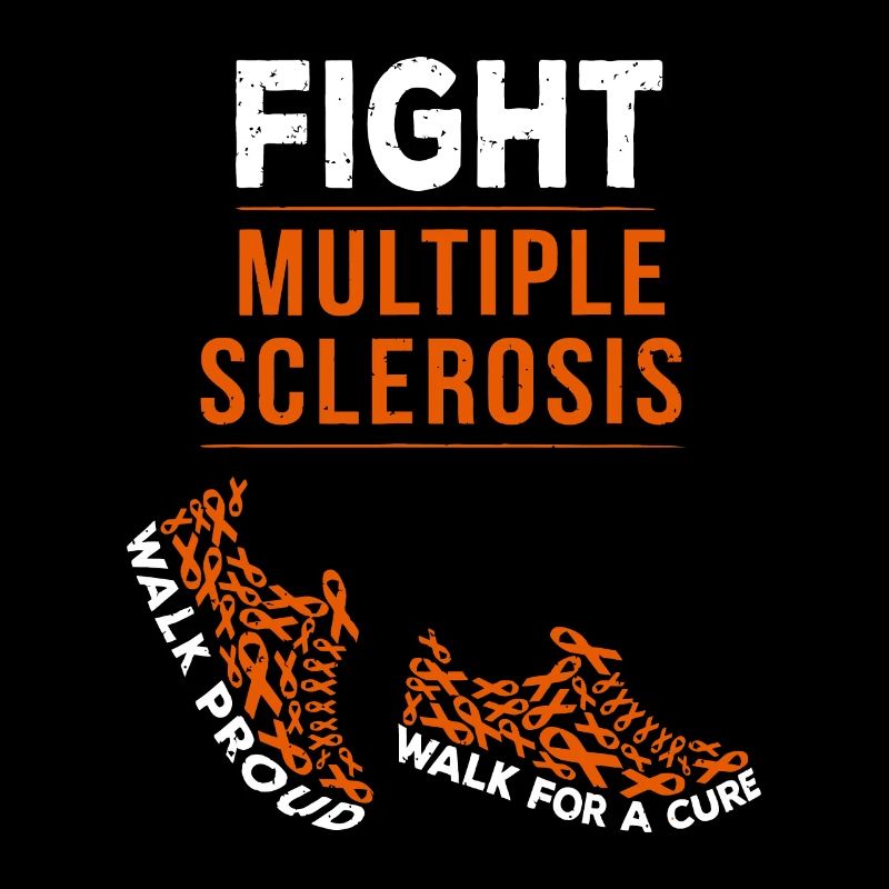 Kampf gegen Multiple Sklerose MS Awareness Warrior Ribb