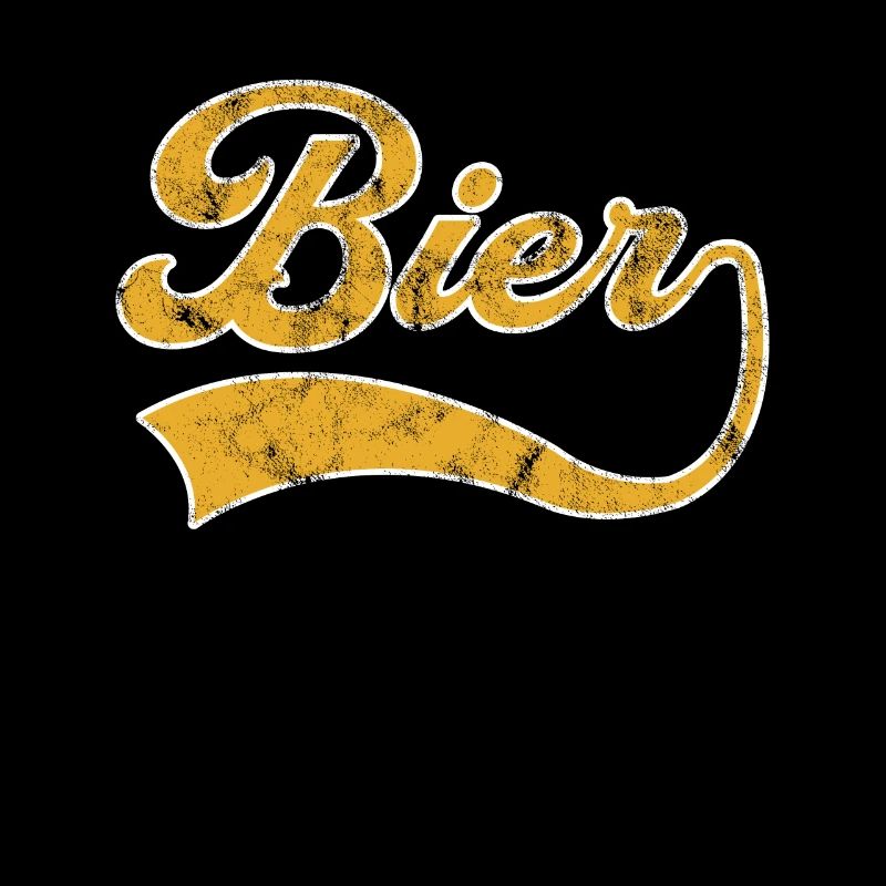 Bier Schriftzug