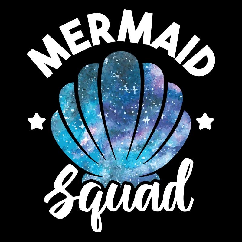 Mermaid Squad Seashell Matching Mermaid Squad